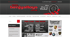 Desktop Screenshot of benjyalloys.co.uk